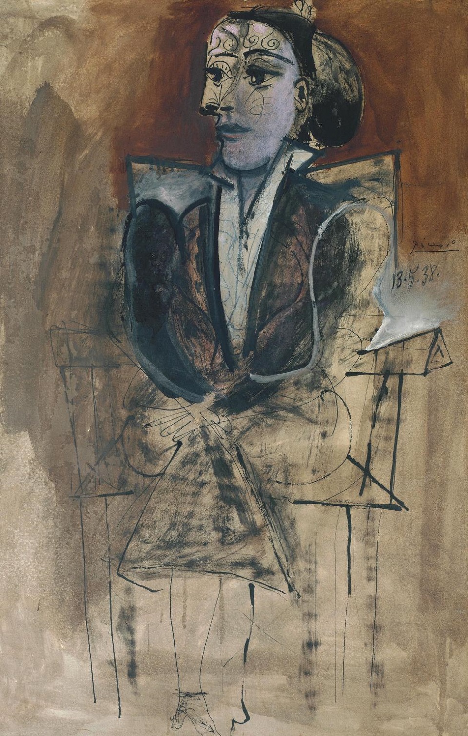Picasso 1938 Dora Maar Seated